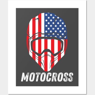 American Dirt Bike Motocross Posters and Art